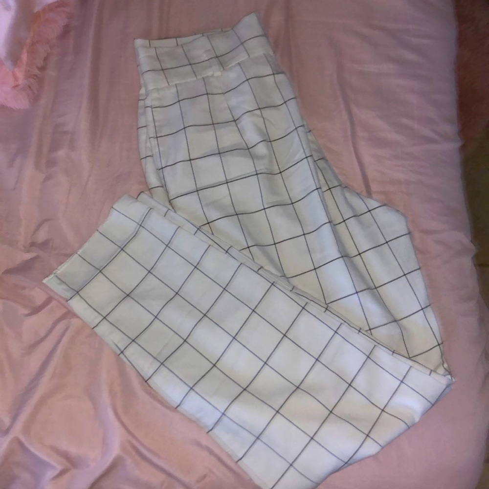 Mango High Rise Pants